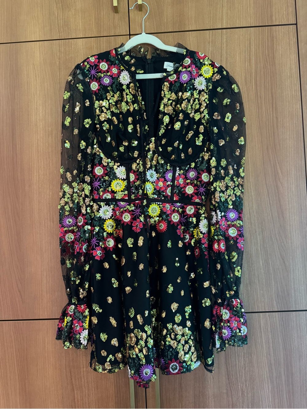 Lovers + Friends Kensington Floral Sequin Mini
Dress